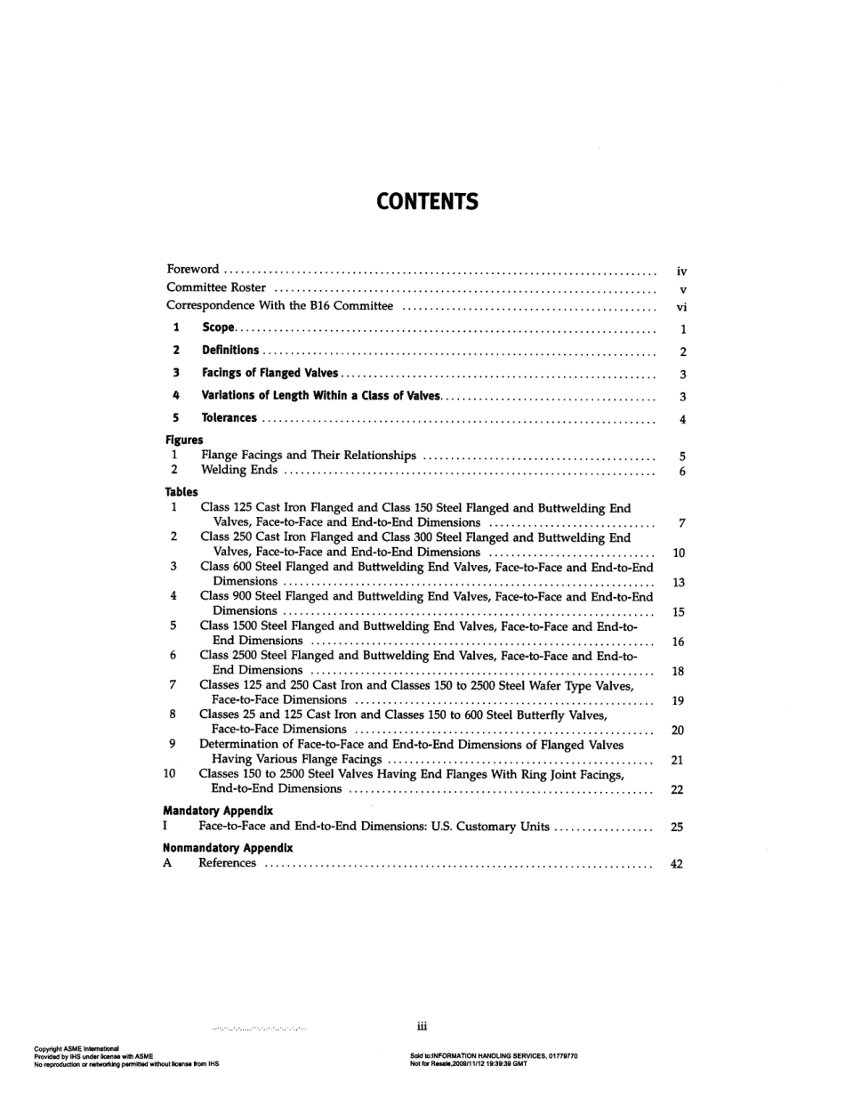 ASME B16.10-2009 Face-to-Face and End-to-End Dimensions of Valves.pdf_第3页