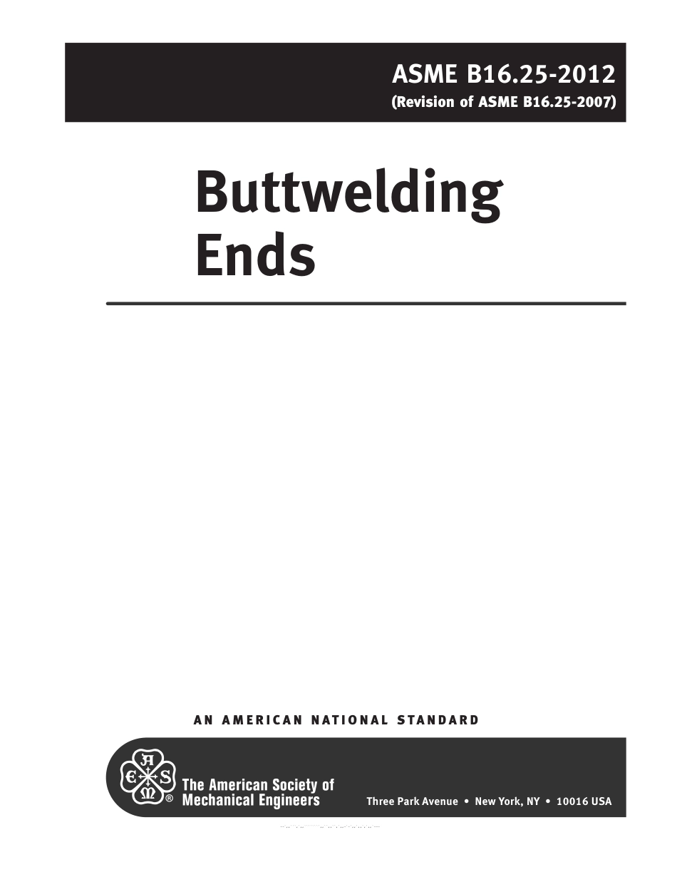 ASME B16.25-2012 BUTTWELDING ENDS.pdf_第3页
