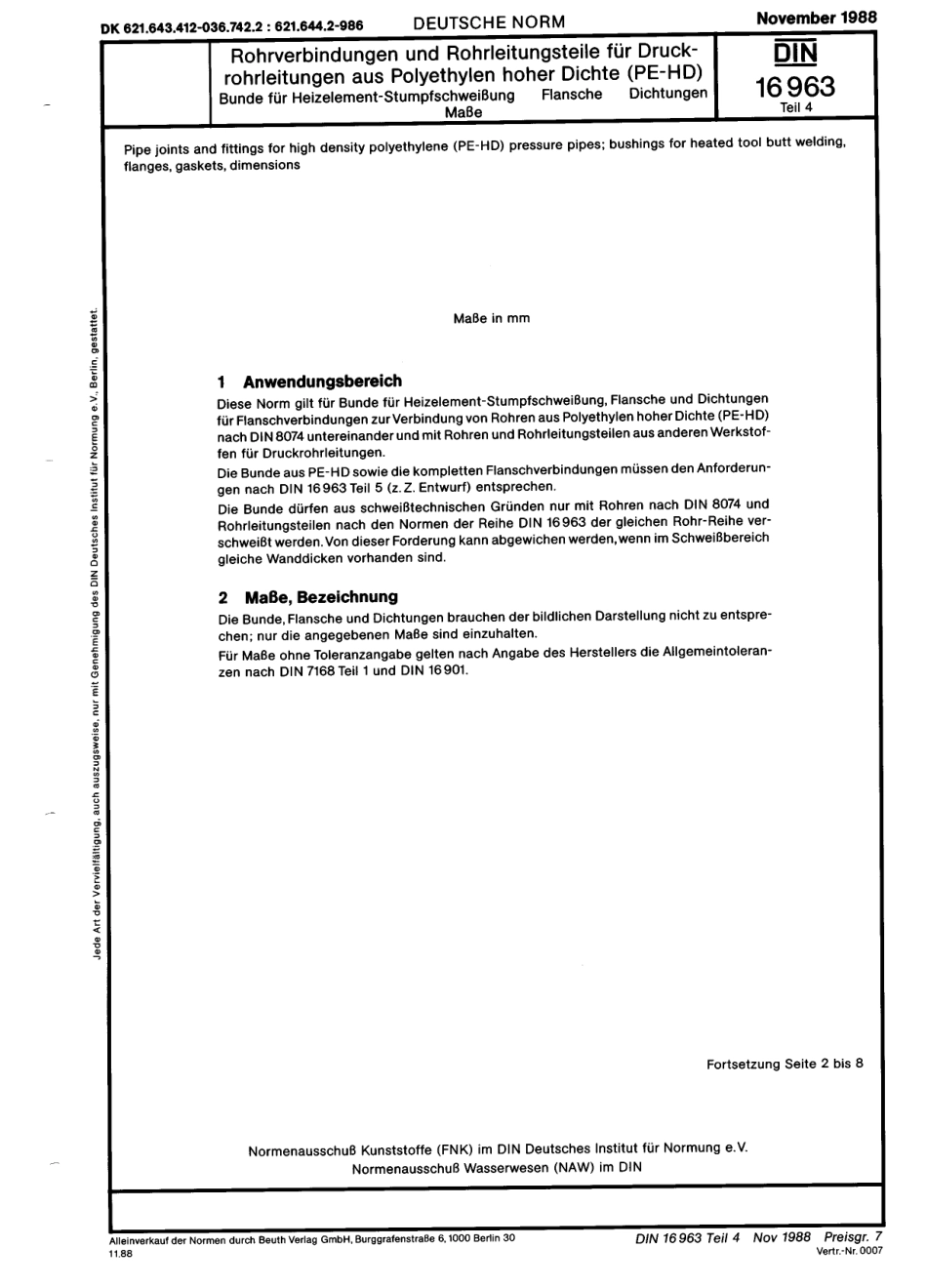 DIN 16963-4 1988-11.pdf_第1页