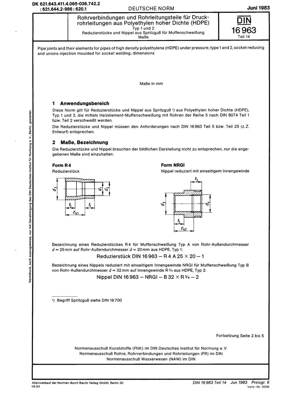 DIN 16963-14 1983-06.pdf_第1页