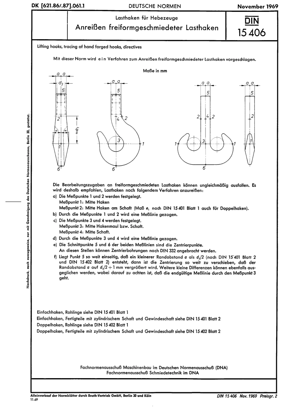 DIN 15406 1969-11.pdf_第1页