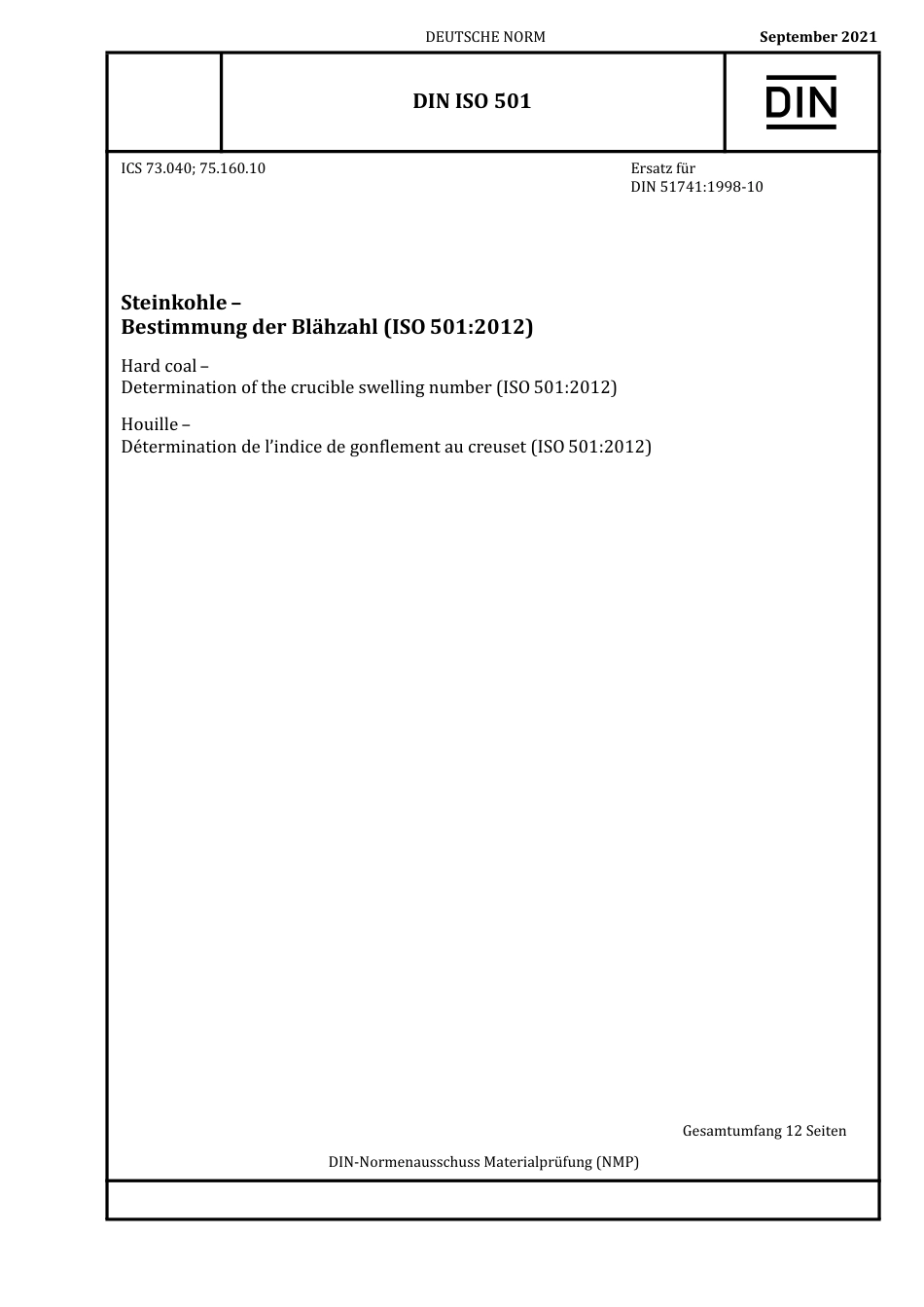 DIN_ISO_501__2021-09.pdf_第1页