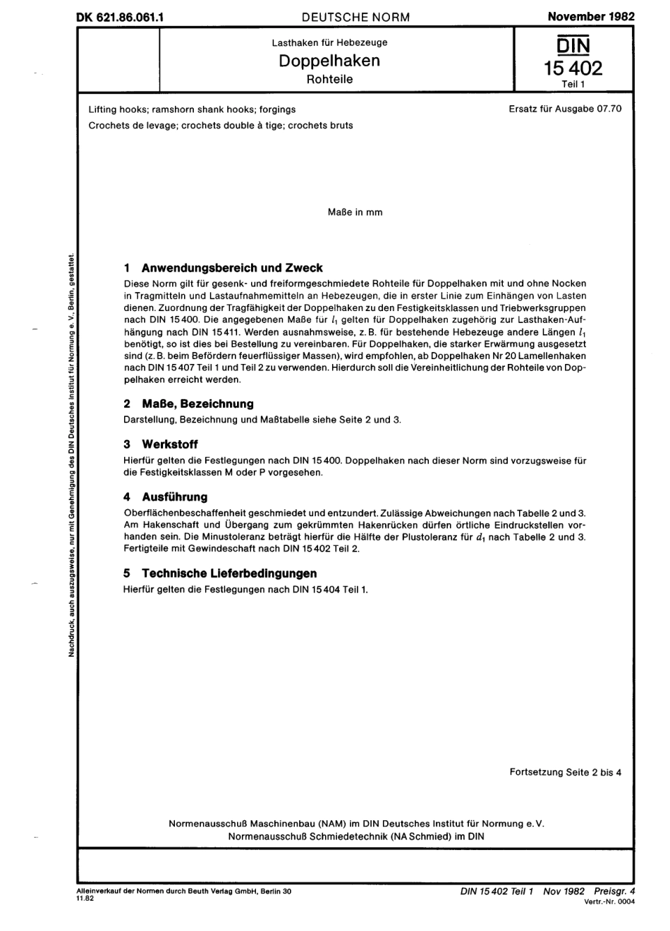 DIN 15402-1 1982-11.pdf_第1页