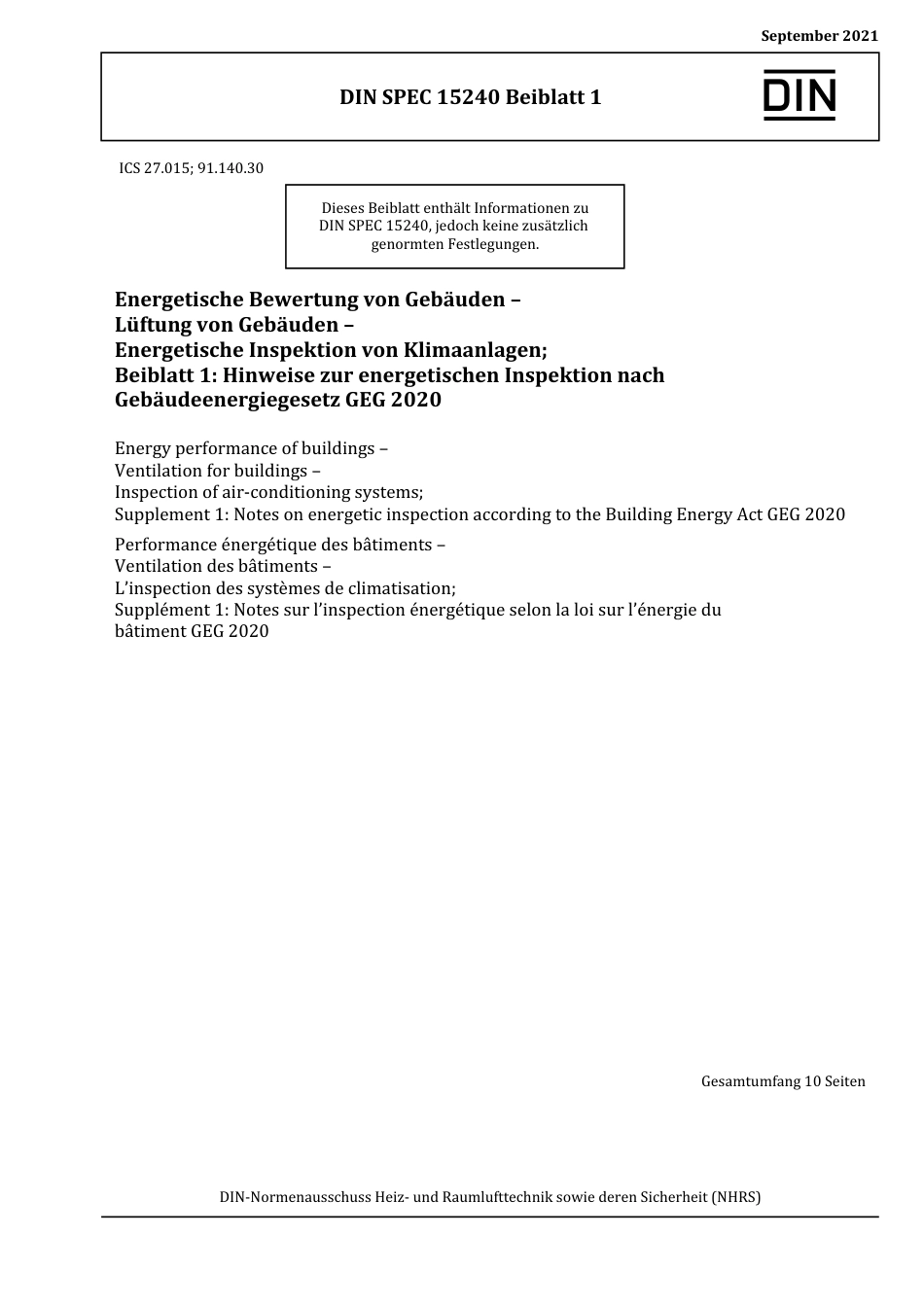 DIN_SPEC_15240_Beiblatt-1__2021-09.pdf_第1页