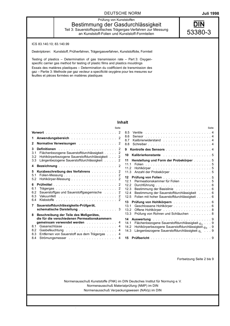 DIN 53380-3 1998-07.pdf_第1页