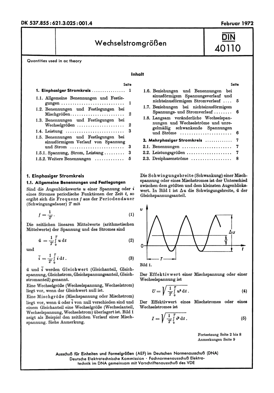 DIN 40110 1972-02.pdf_第1页