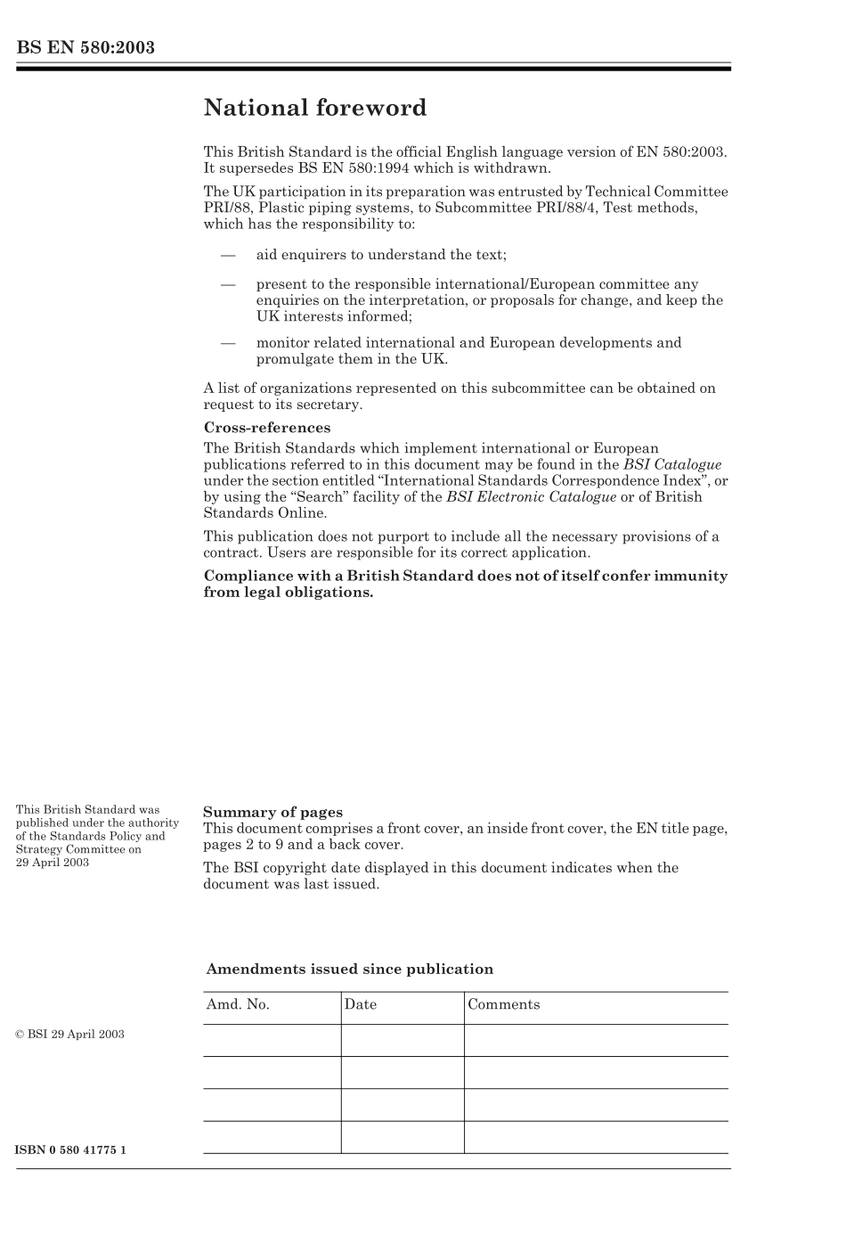 BS EN 580 2003.pdf_第2页