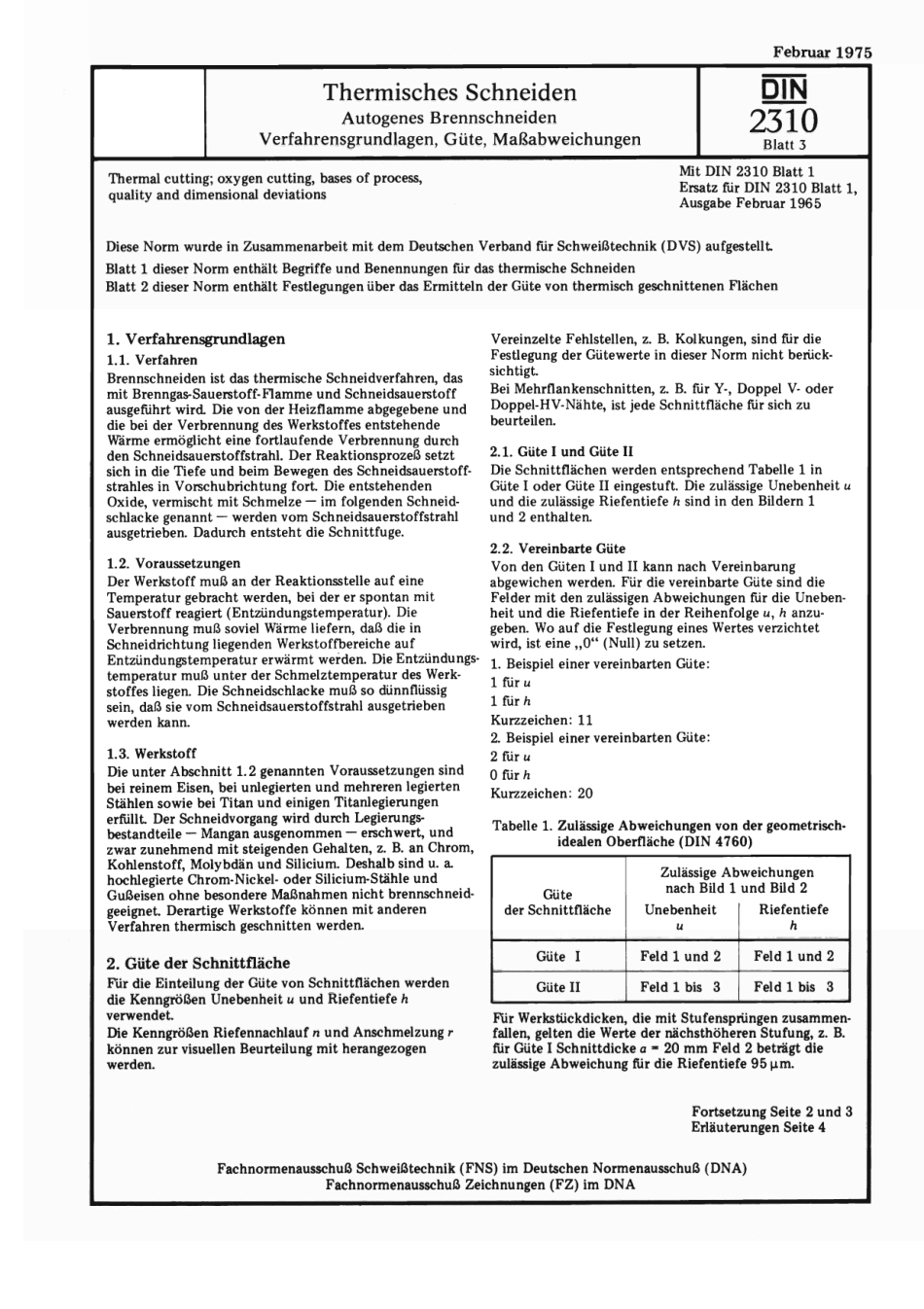 DIN 2310-3 1975-02.pdf_第1页