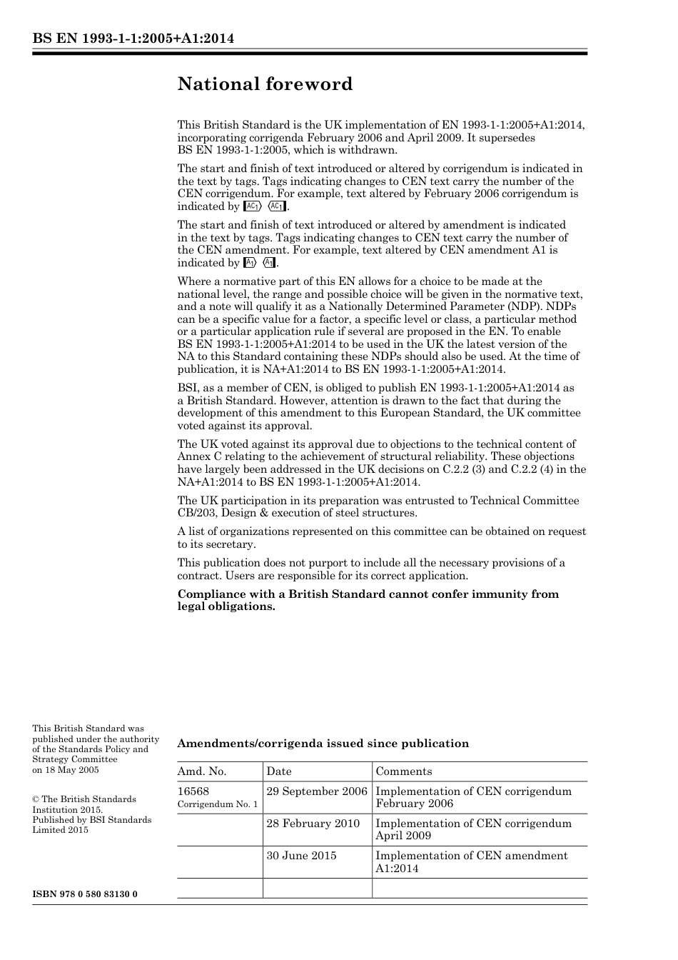 BS EN 1993-1-1-2005 + A1-2014.pdf_第2页