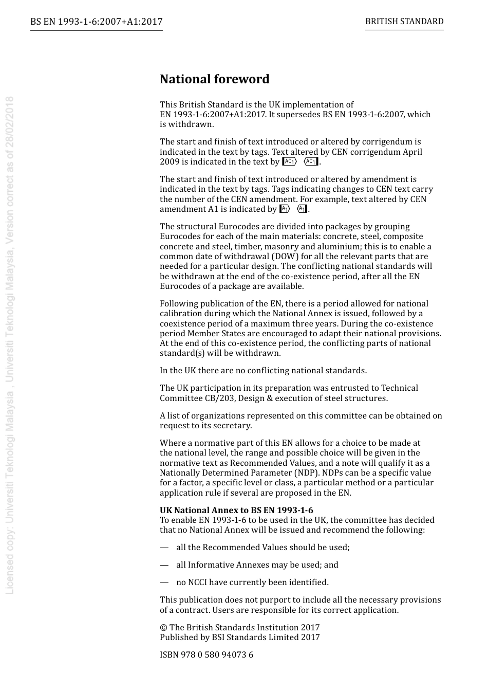 BS EN 1993-1-6-2007 + A1-2017.pdf_第2页