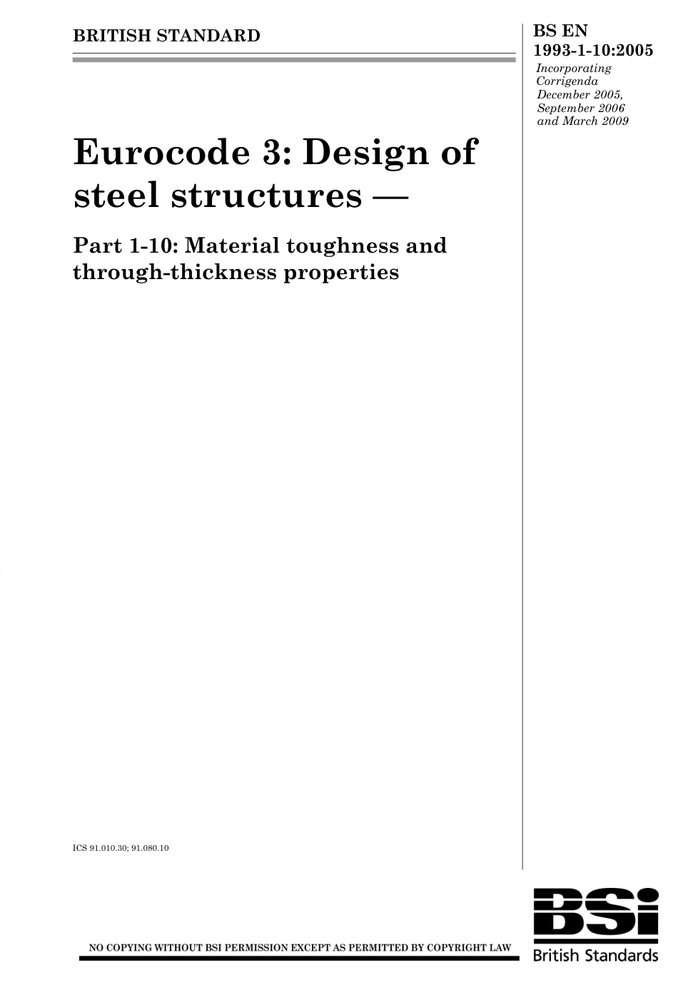 BS EN 1993-1-10-2005 EN.pdf_第1页