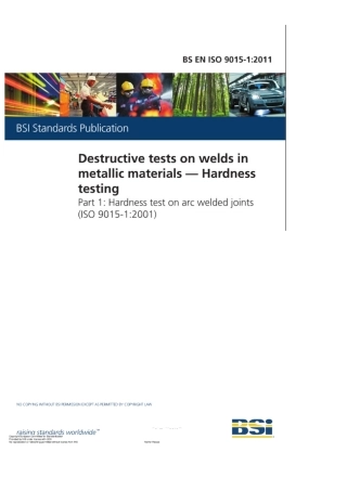 BS EN 9015-1-2011 ISO 金属材料焊缝破坏性试验硬度试验 第1部分：电弧焊接头硬度试验.pdf