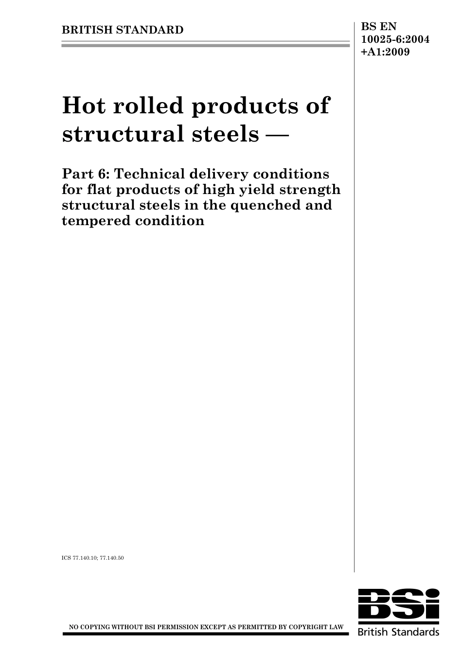 BS EN 10025-6 2004A12009.pdf_第1页