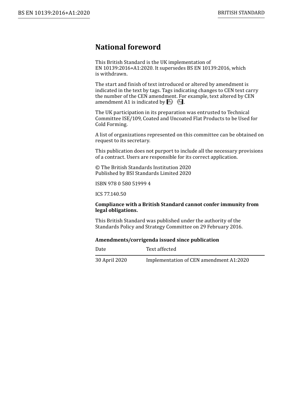 BS EN 10139-2016 + A1-2020.pdf_第2页