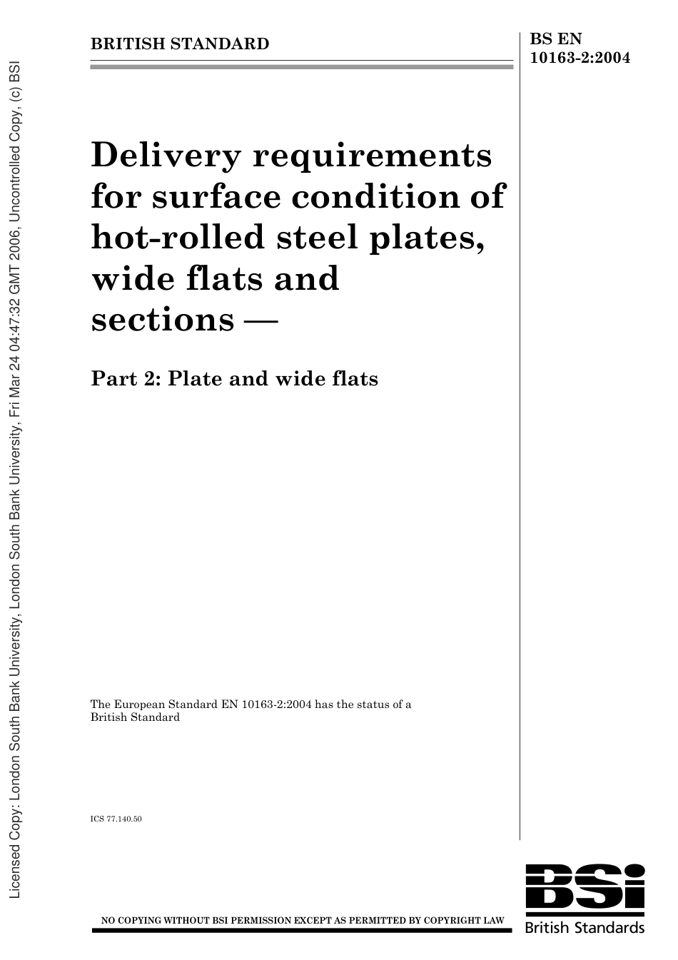 BS EN 10163-2_2004.pdf_第1页