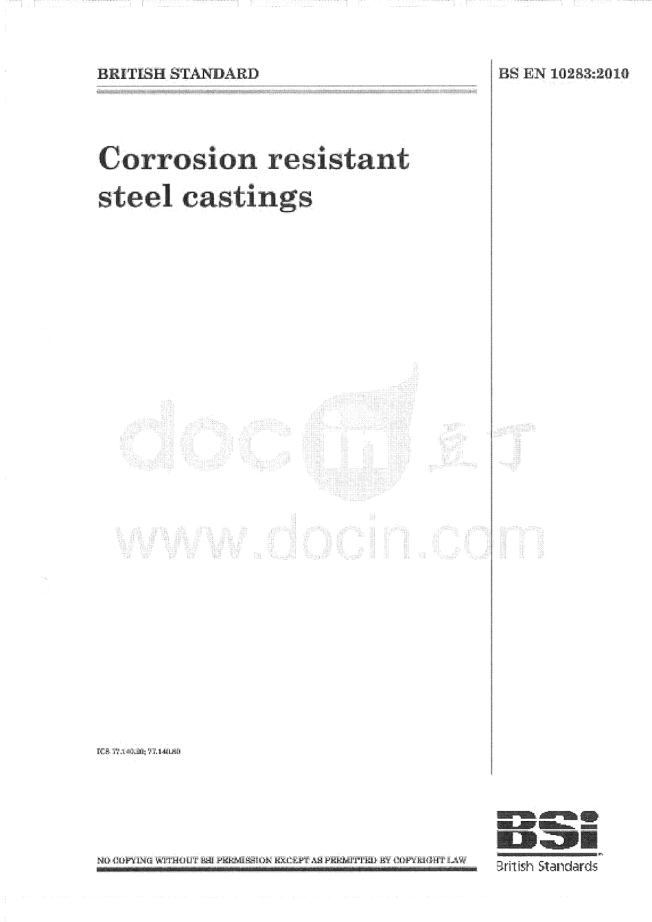 BS EN 10283 - 2010.pdf_第1页