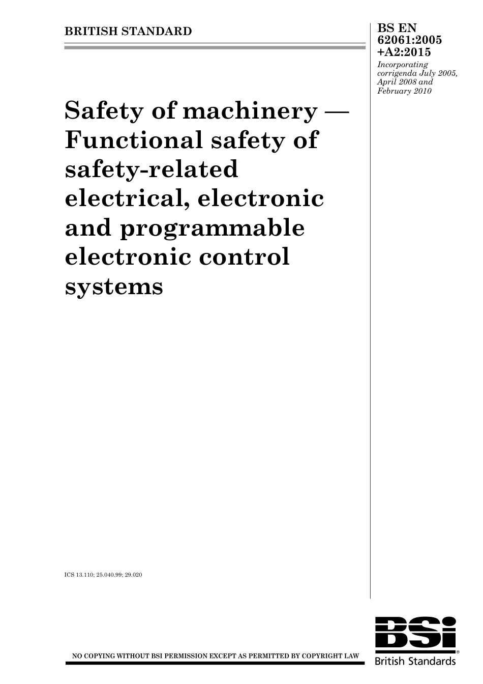 BS EN 62061-2005  A2-2015.pdf_第1页