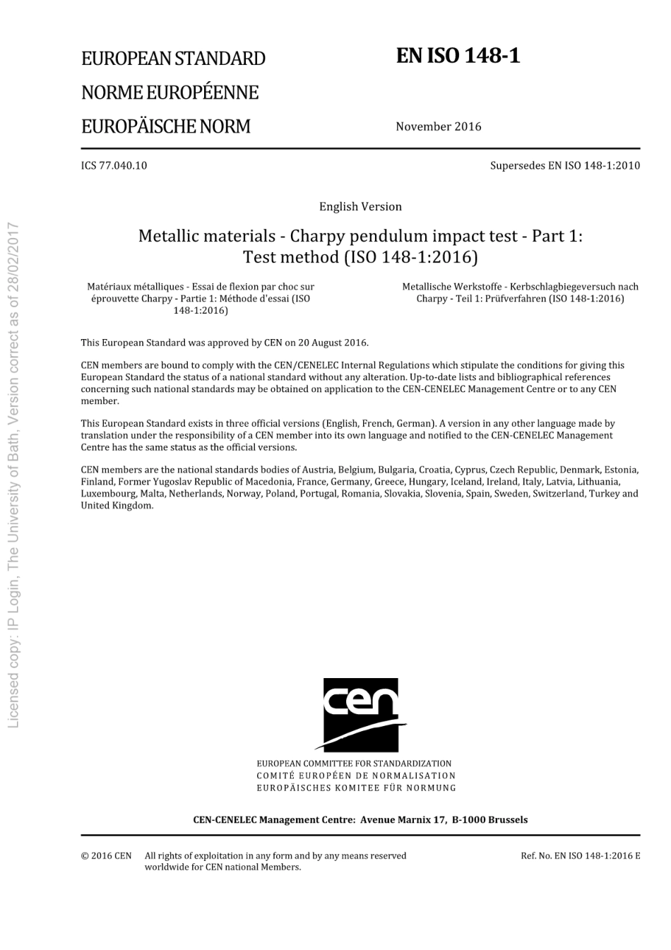 BS EN ISO 148-1 2016.pdf_第3页