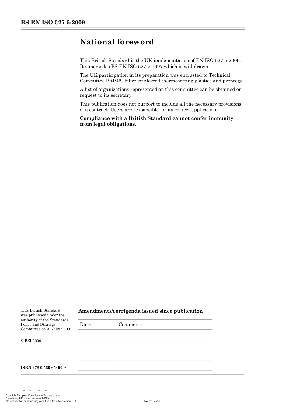 BS EN ISO 527-5 2009.pdf_第2页
