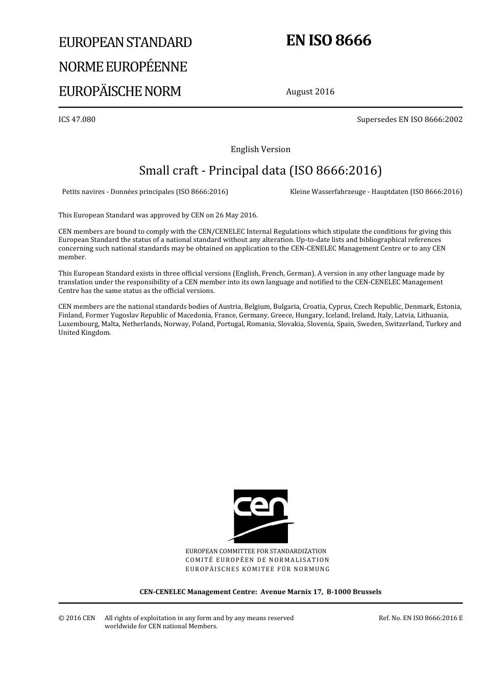 BS EN ISO 8666 2016.pdf_第3页