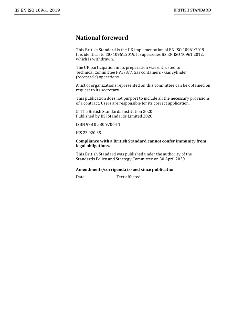 BS EN ISO 10961-2019 (1).pdf_第2页