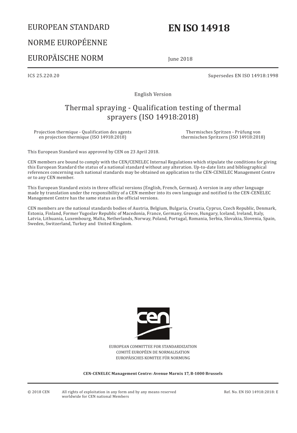 BS EN ISO 14918-2018.pdf_第3页