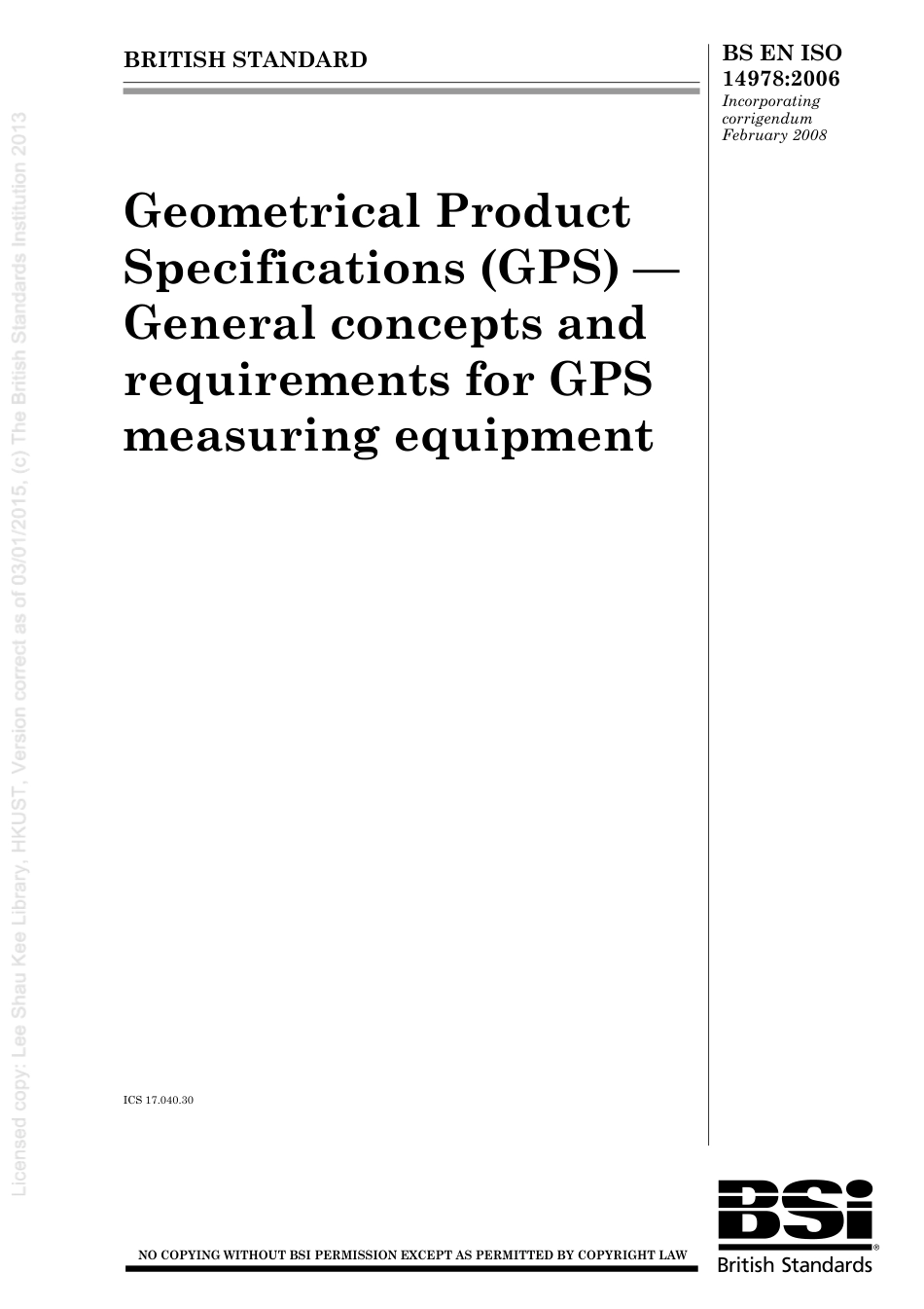 BS EN ISO 14978 2008.pdf_第1页