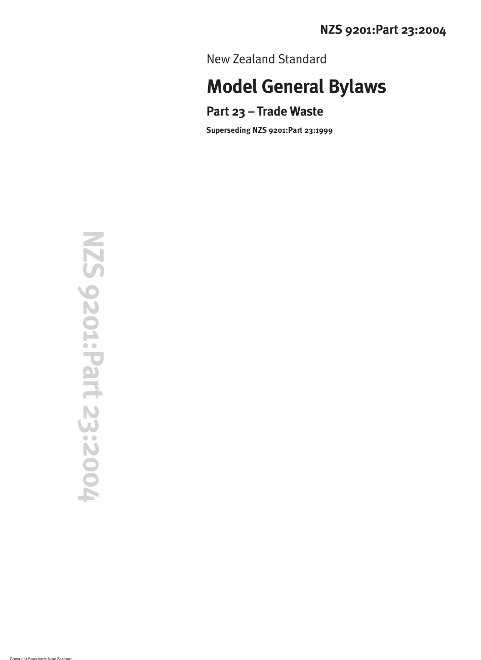 NZS 9201-23-2004.pdf_第1页