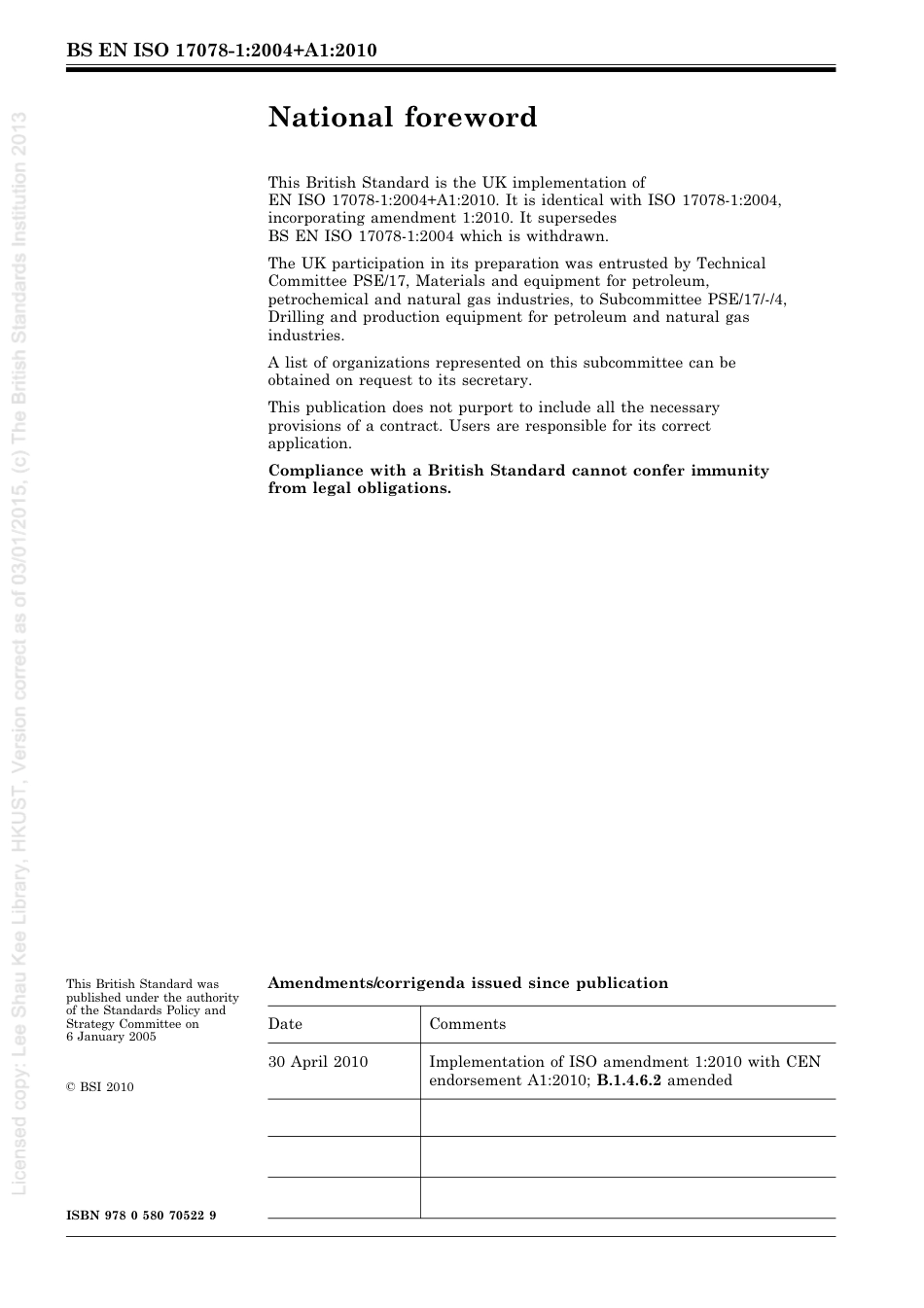 BS EN ISO 17078-1 2004   A1 2010.pdf_第2页