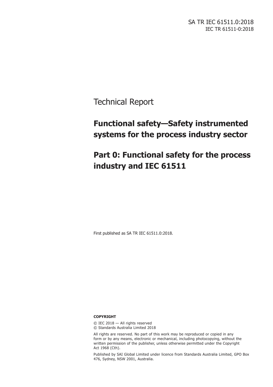 SA TR IEC 61511.0-2018.pdf_第3页