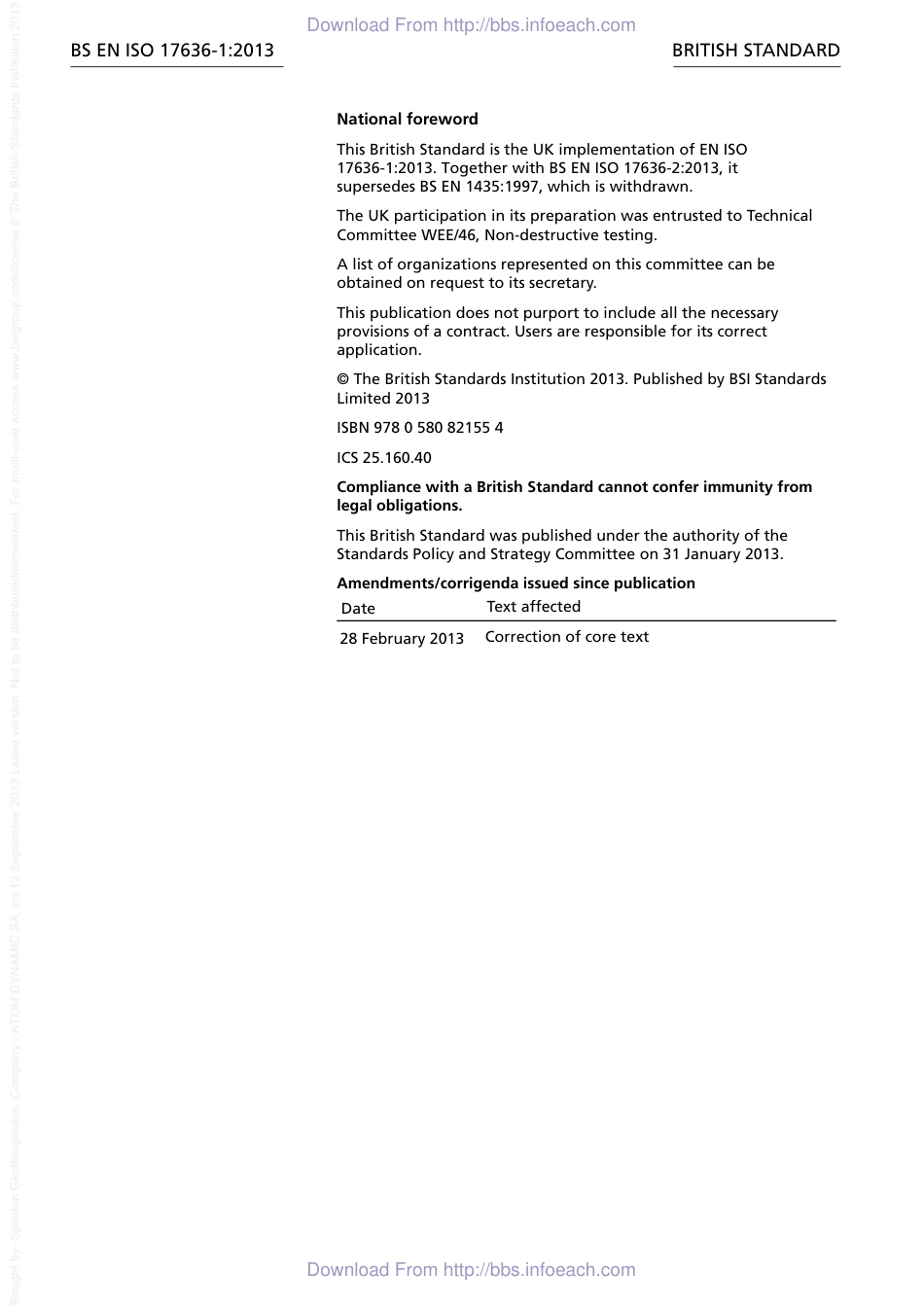 BS EN ISO 17636-12013 Non-destructive testing of welds - Radiographic testing - .pdf_第2页
