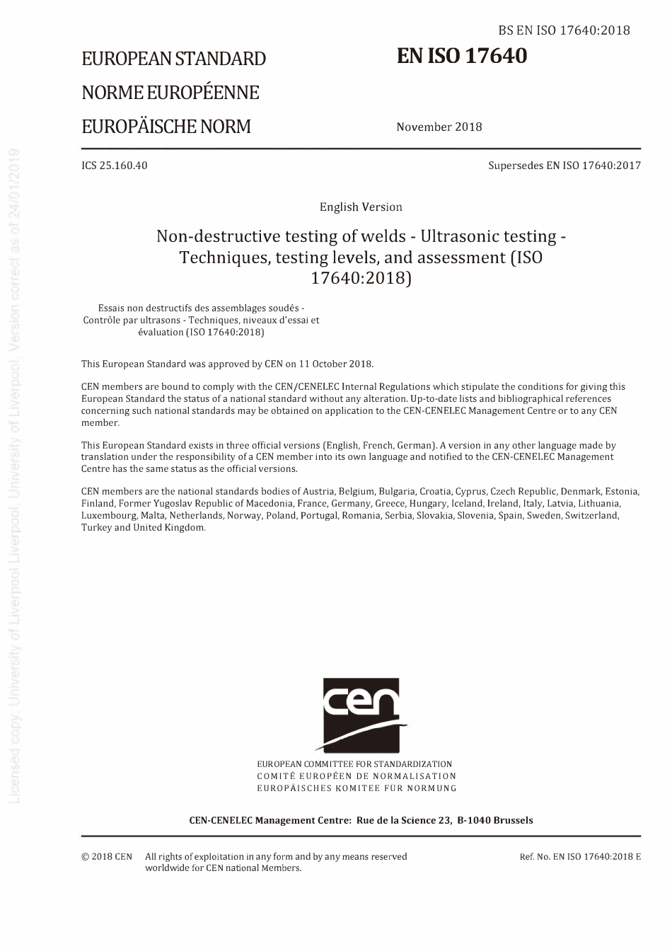 BS EN ISO 17640-2018 Non-destructive testing of welds. Ultrasonic testing. Techn.pdf_第3页