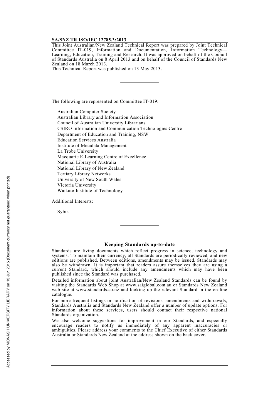 SA SNZ TR ISO IEC 12785.3-2013.pdf_第2页