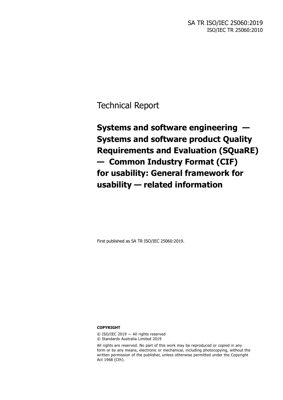 SA TR ISO IEC 25060-2019.pdf_第3页