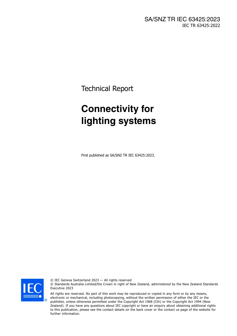 SA SNZ TR IEC 63425-2023.pdf_第3页