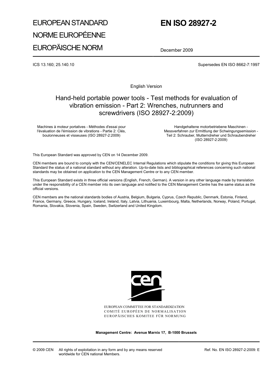 BS EN ISO 28927-2 2009.pdf_第3页