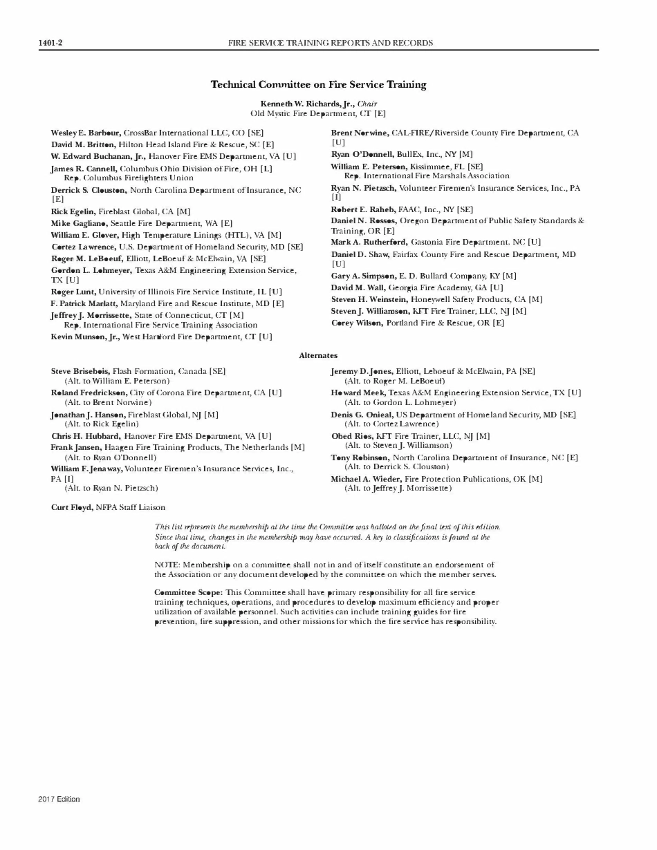 NFPA 1401, 2017.pdf_第3页