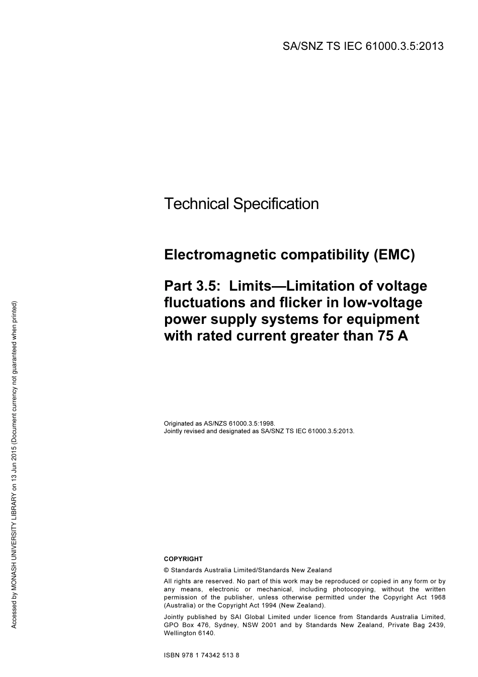 SA SNZ TS IEC 61000.3.5-2013.pdf_第3页