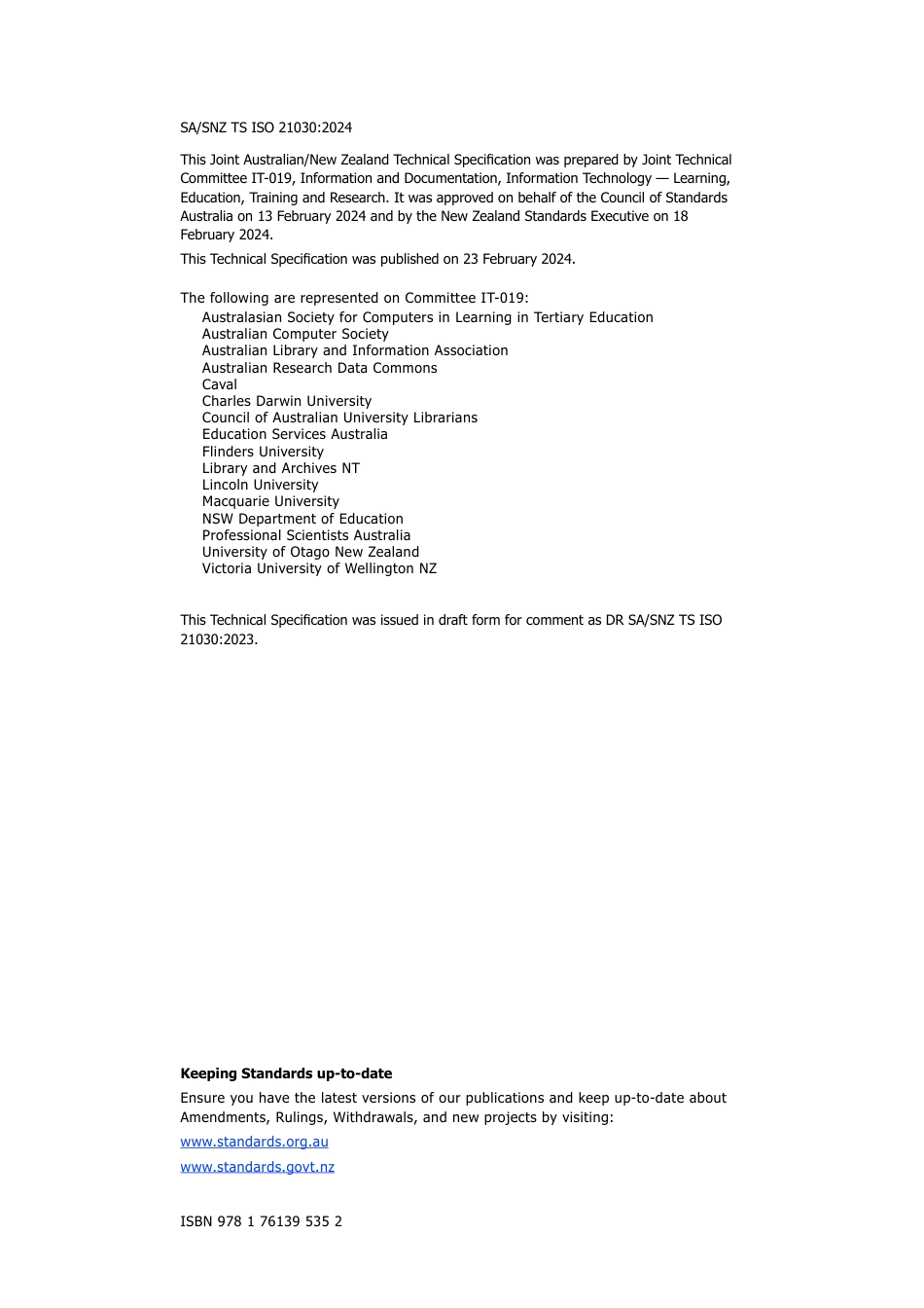 SA SNZ TS ISO 21030-2024.pdf_第2页