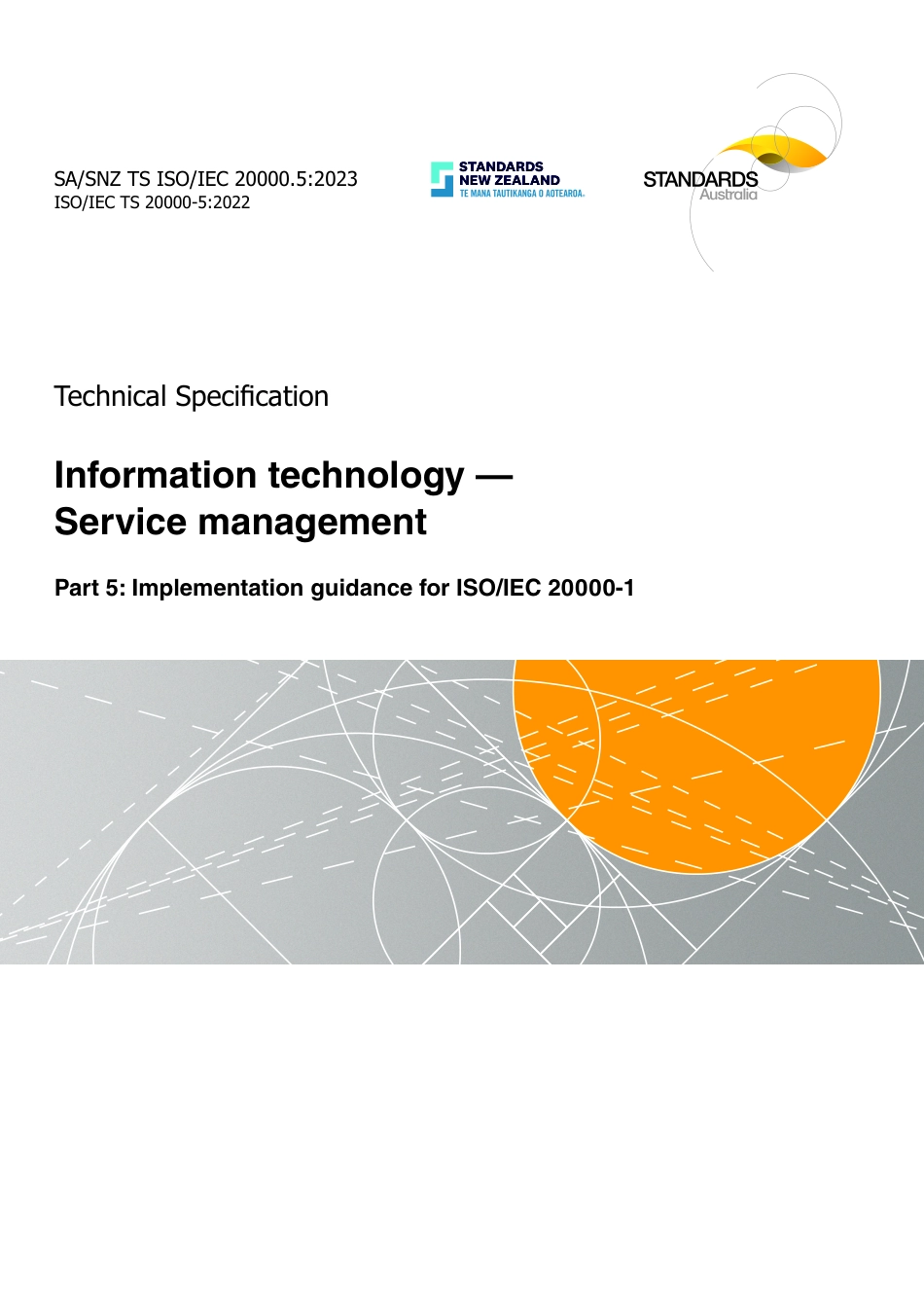 SA SNZ TS ISO IEC 20000.5-2023.pdf_第1页