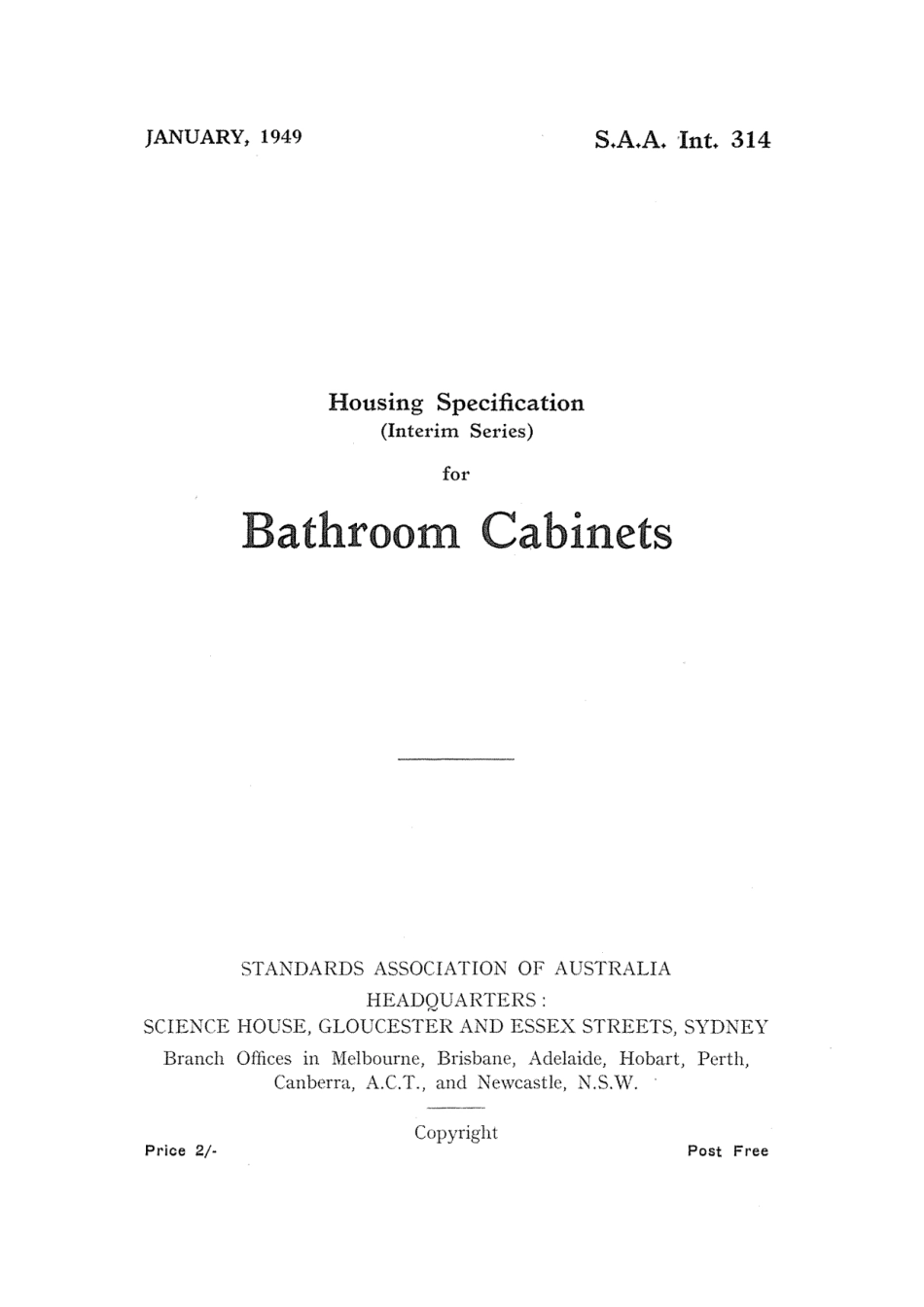 SAA INT 314-1949.pdf_第1页