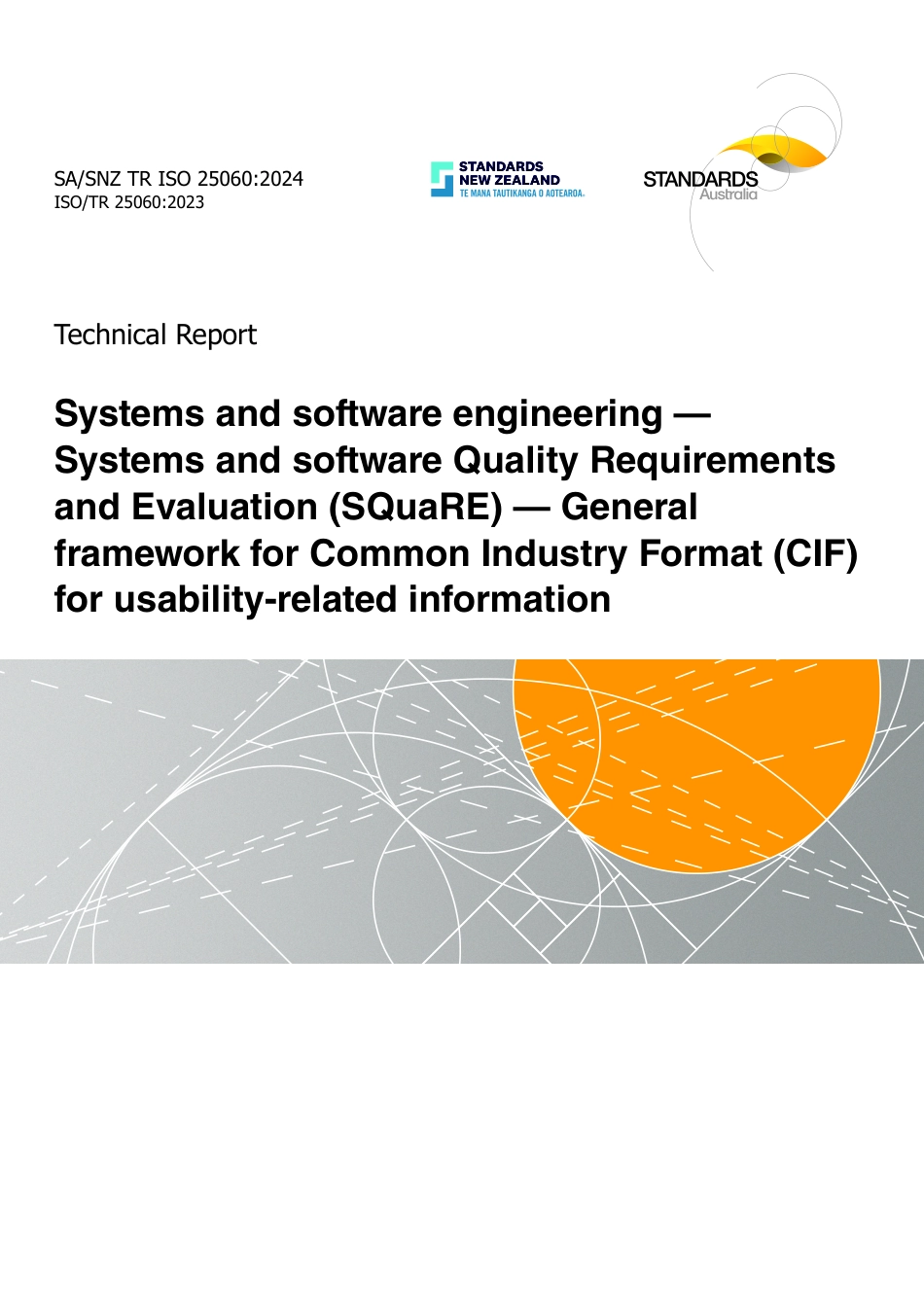SA SNZ TR ISO 25060-2024.pdf_第1页