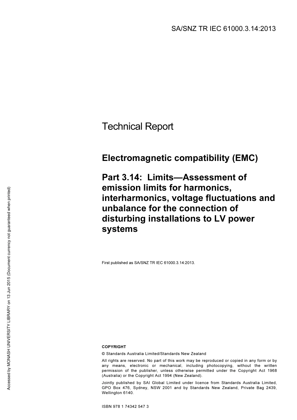 SA SNZ TR IEC 61000.3.14-2013.pdf_第3页