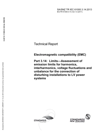 SA SNZ TR IEC 61000.3.14-2013.pdf