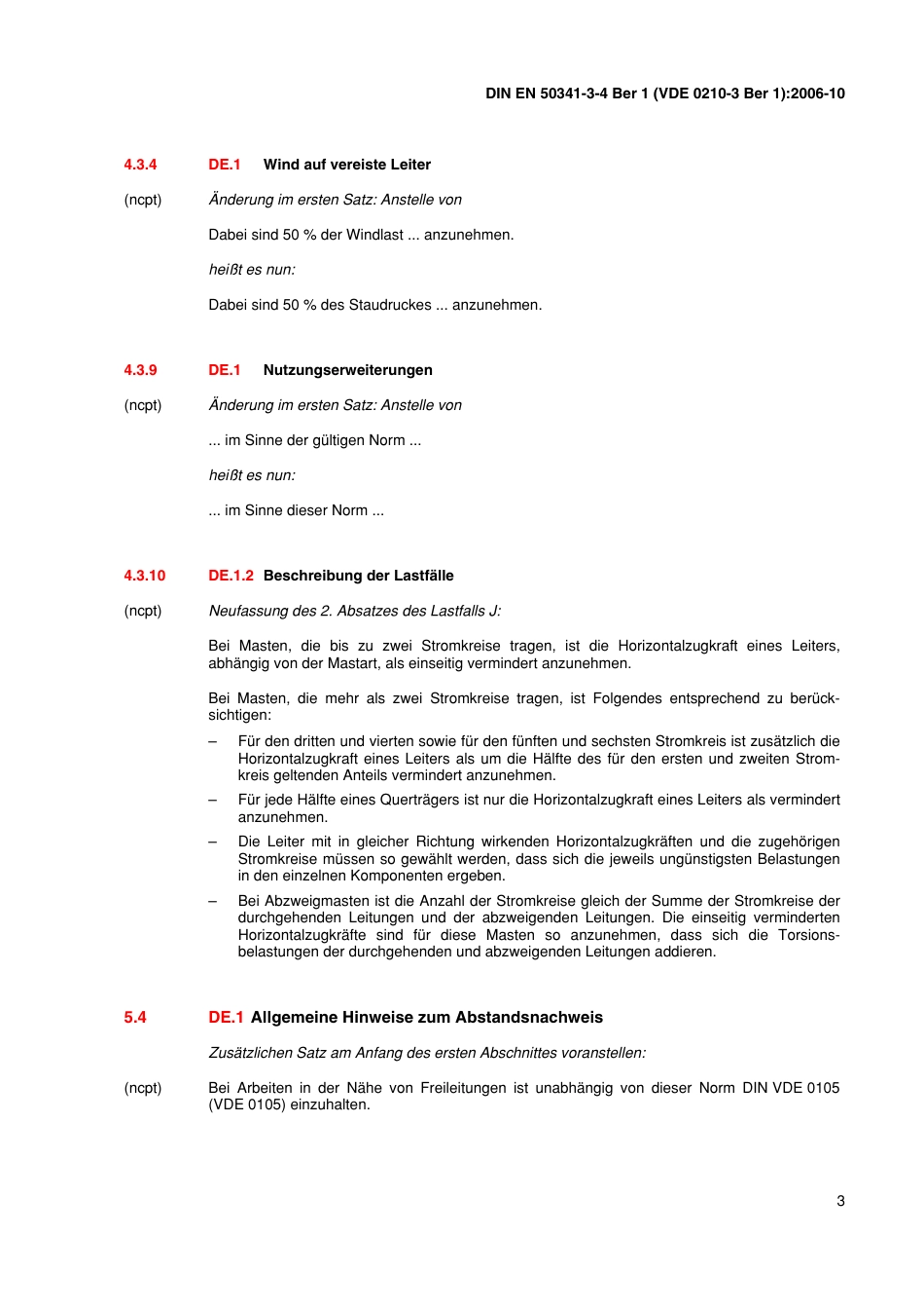 VDE 0210-3 Ber 1 DIN EN 50341-3-4 Ber 1 2006-10.pdf_第3页