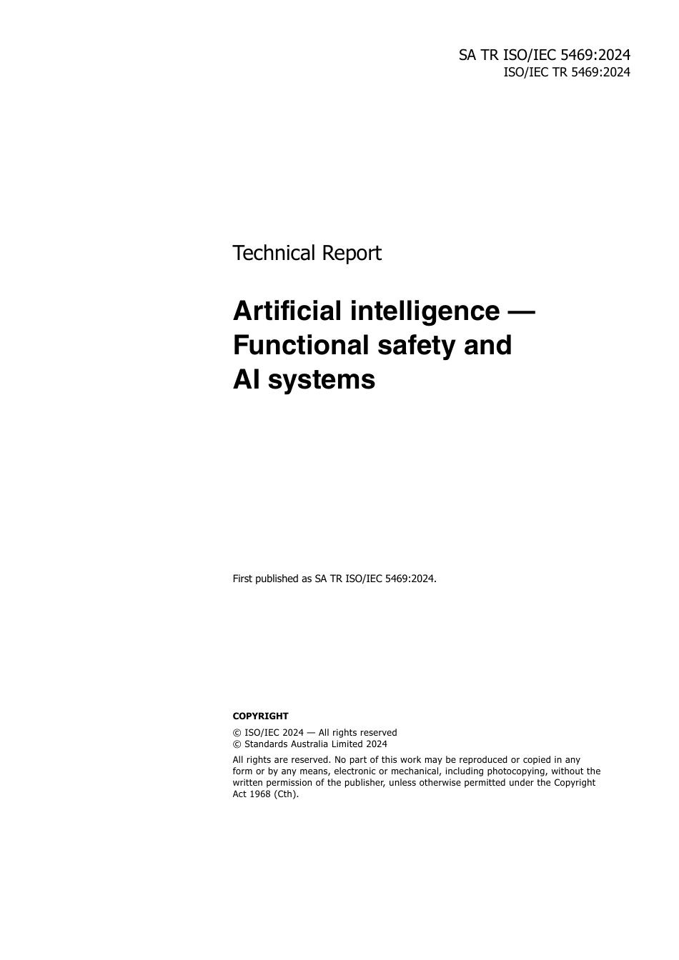 SA TR ISO IEC 5469-2024.pdf_第3页