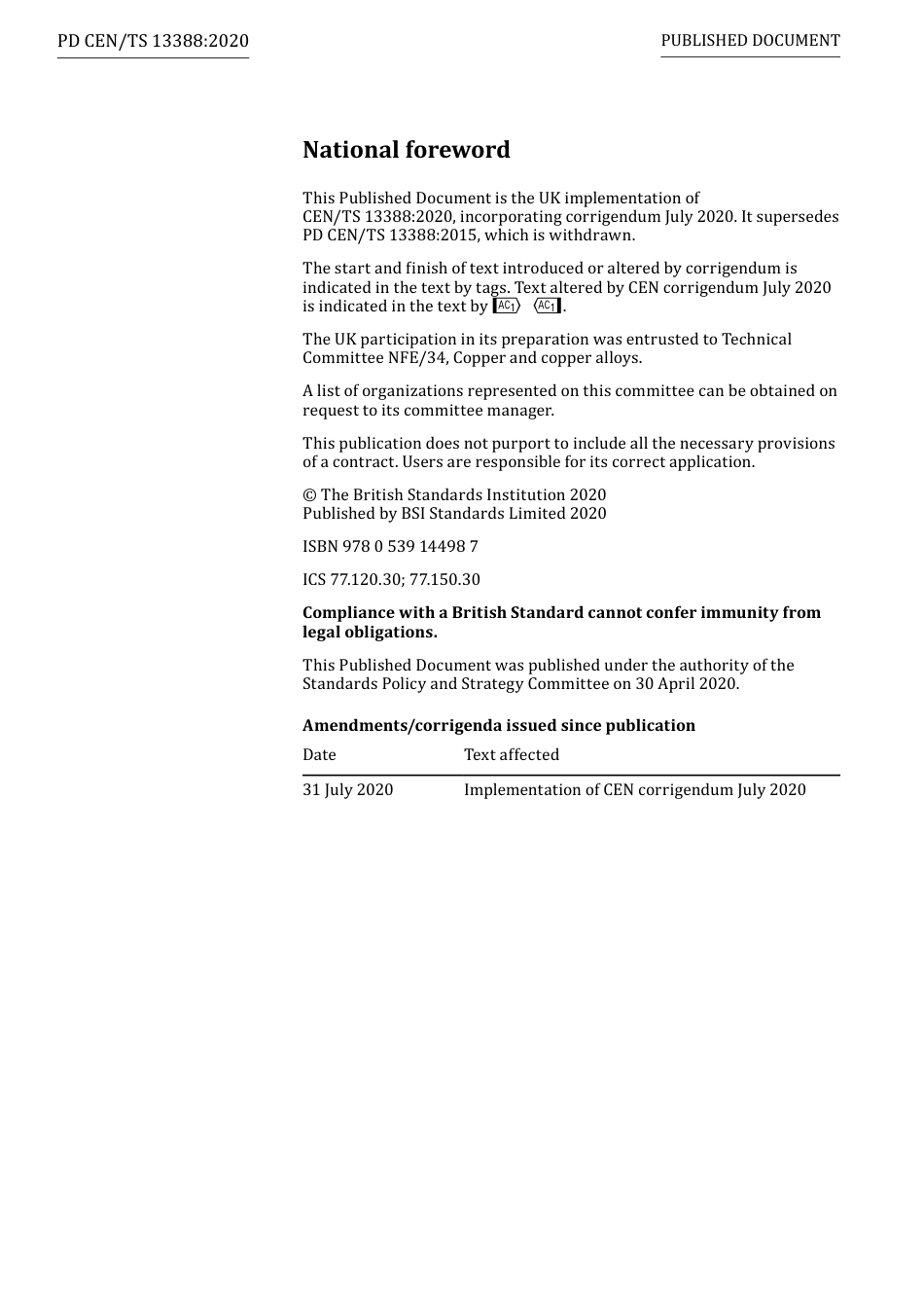 PD CEN TS 13388-2020.pdf_第2页