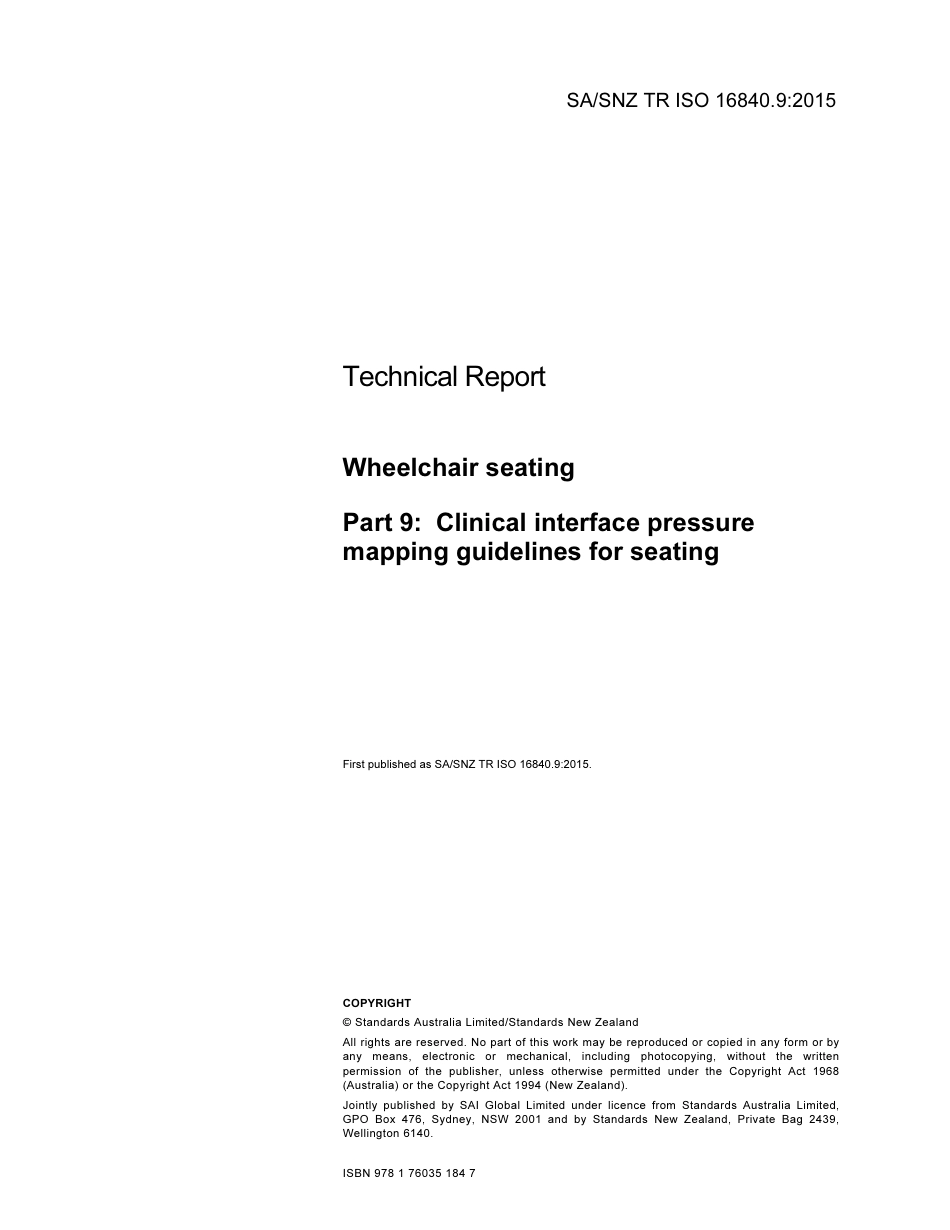 SA SNZ TR ISO 16840.9-2015.pdf_第3页