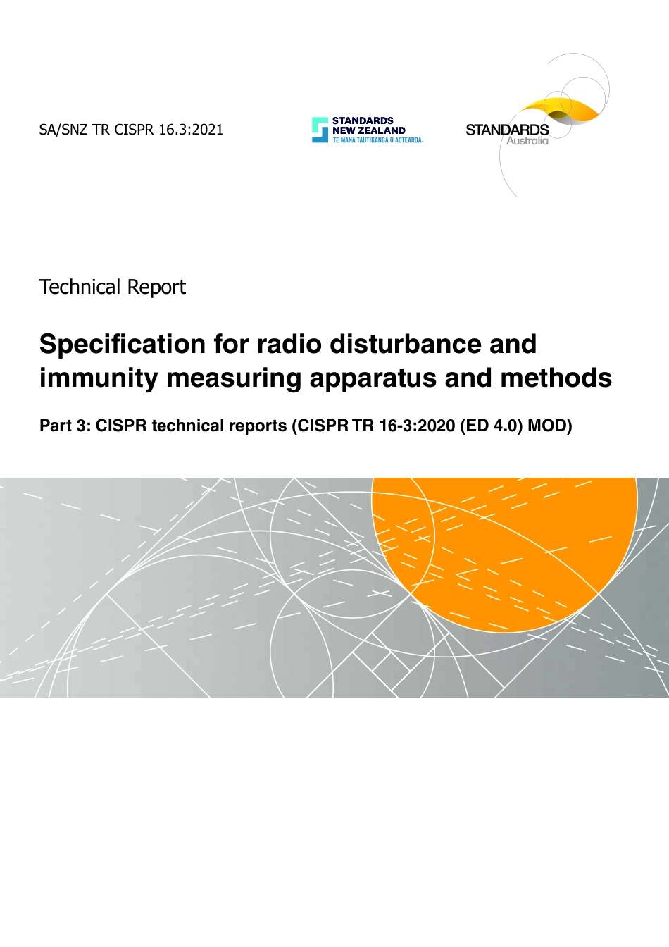 SA SNZ TR CISPR 16.3-2021.pdf_第1页