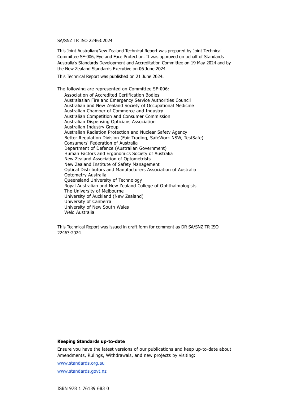 SA SNZ TR ISO 22463-2024.pdf_第2页